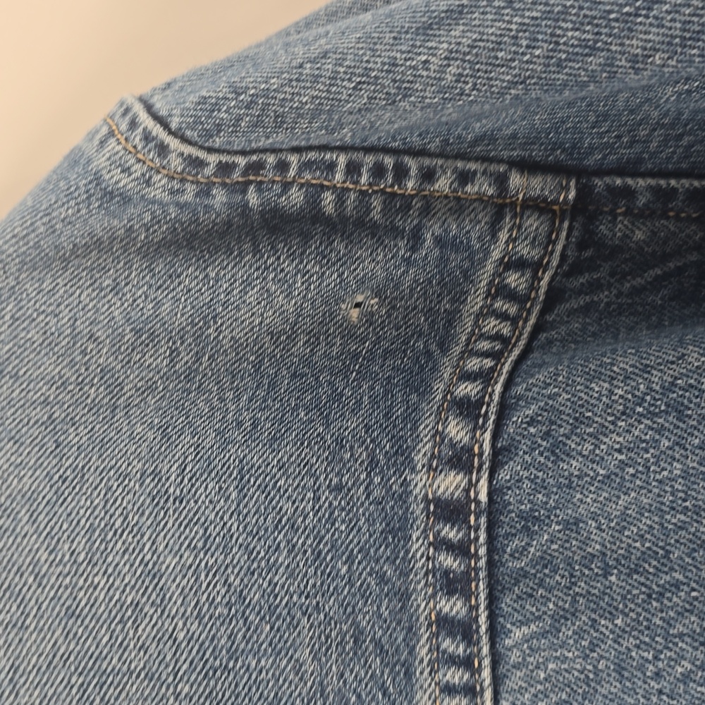 Citizen Of Humanity Maisie Blue Denim Jumpsuit - Picture 14 of 16